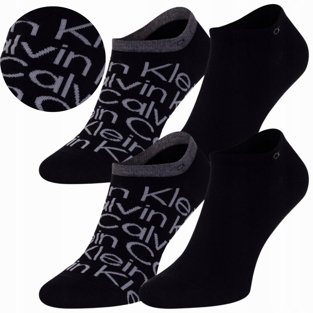 Pack de 2 calcetines Men's Sneaker Caligrafía