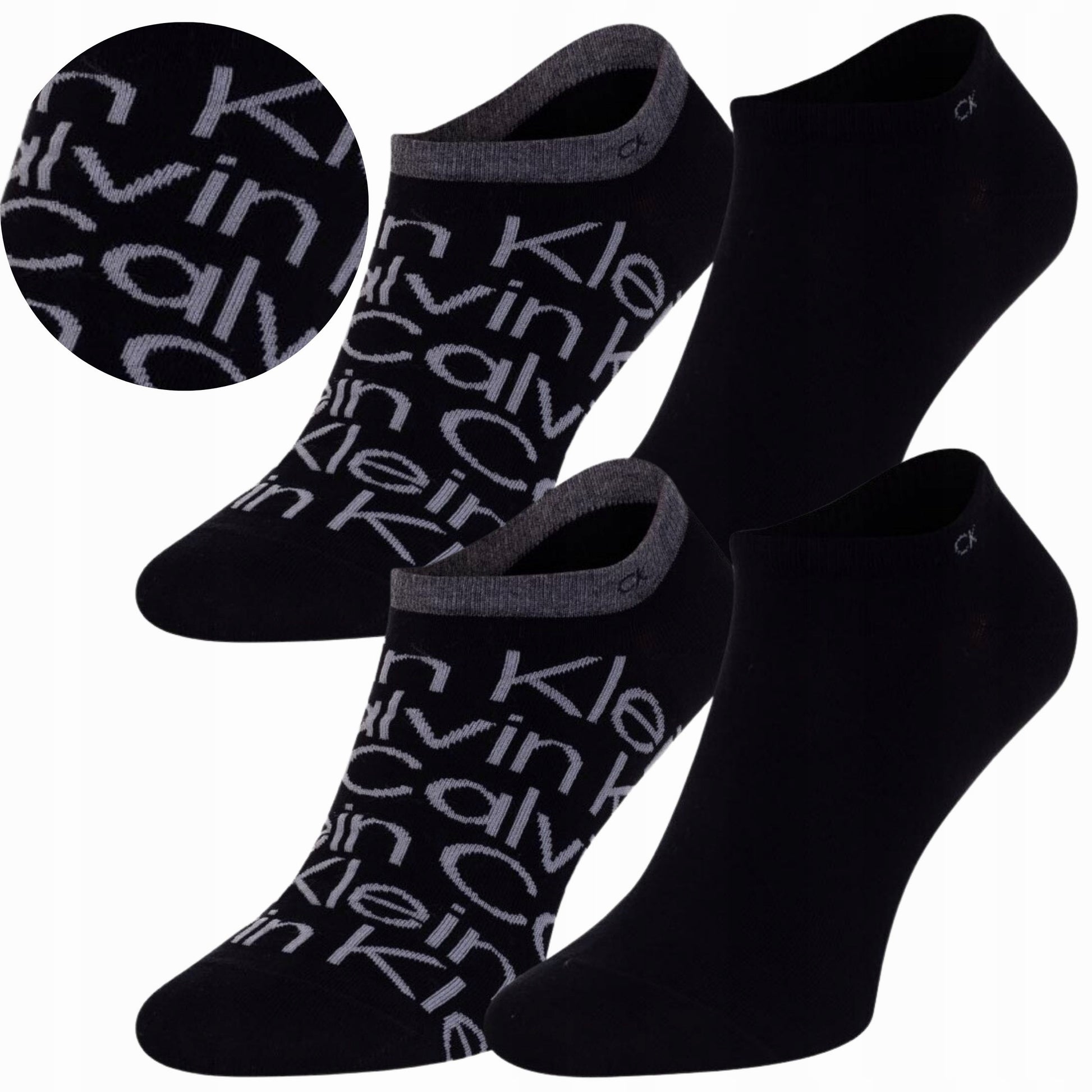 Pack de 2 calcetines Men's Sneaker Caligrafía