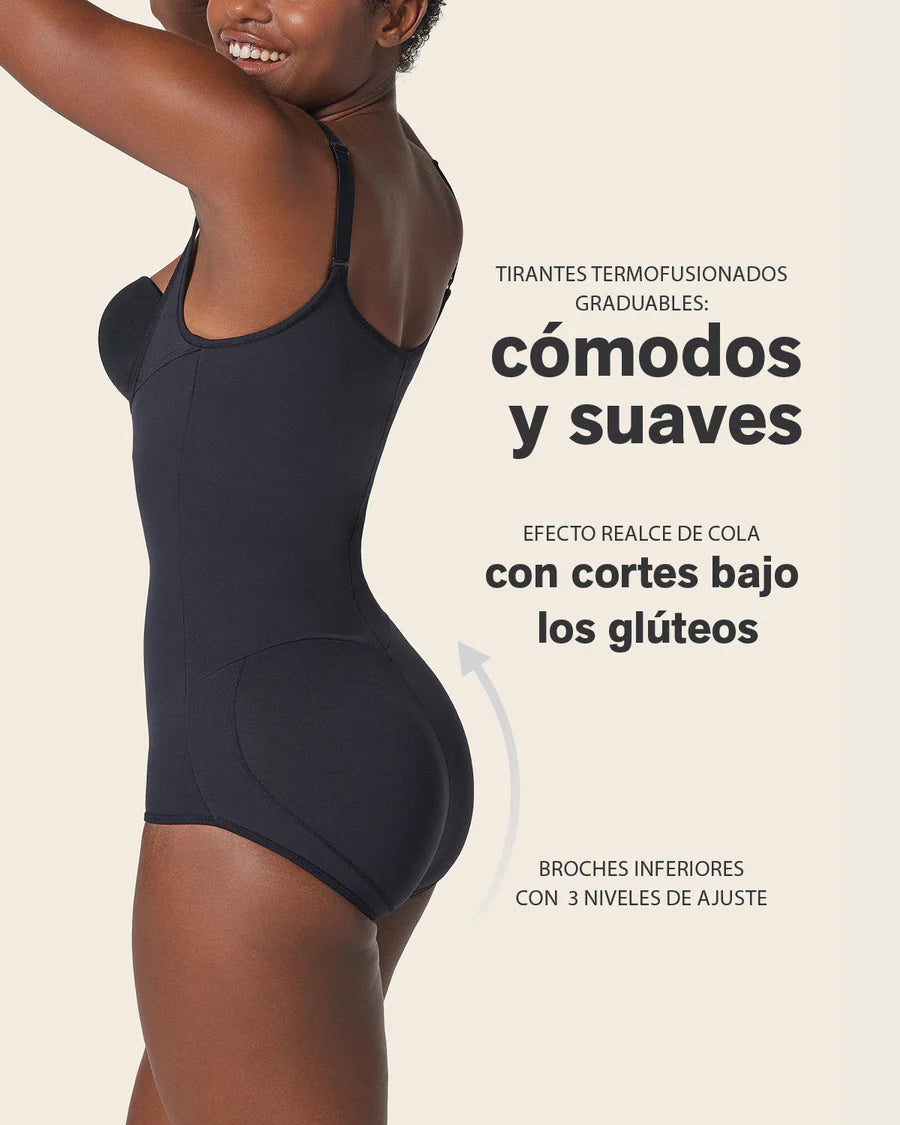 Body faja de control fuerte efecto levanta gluteos