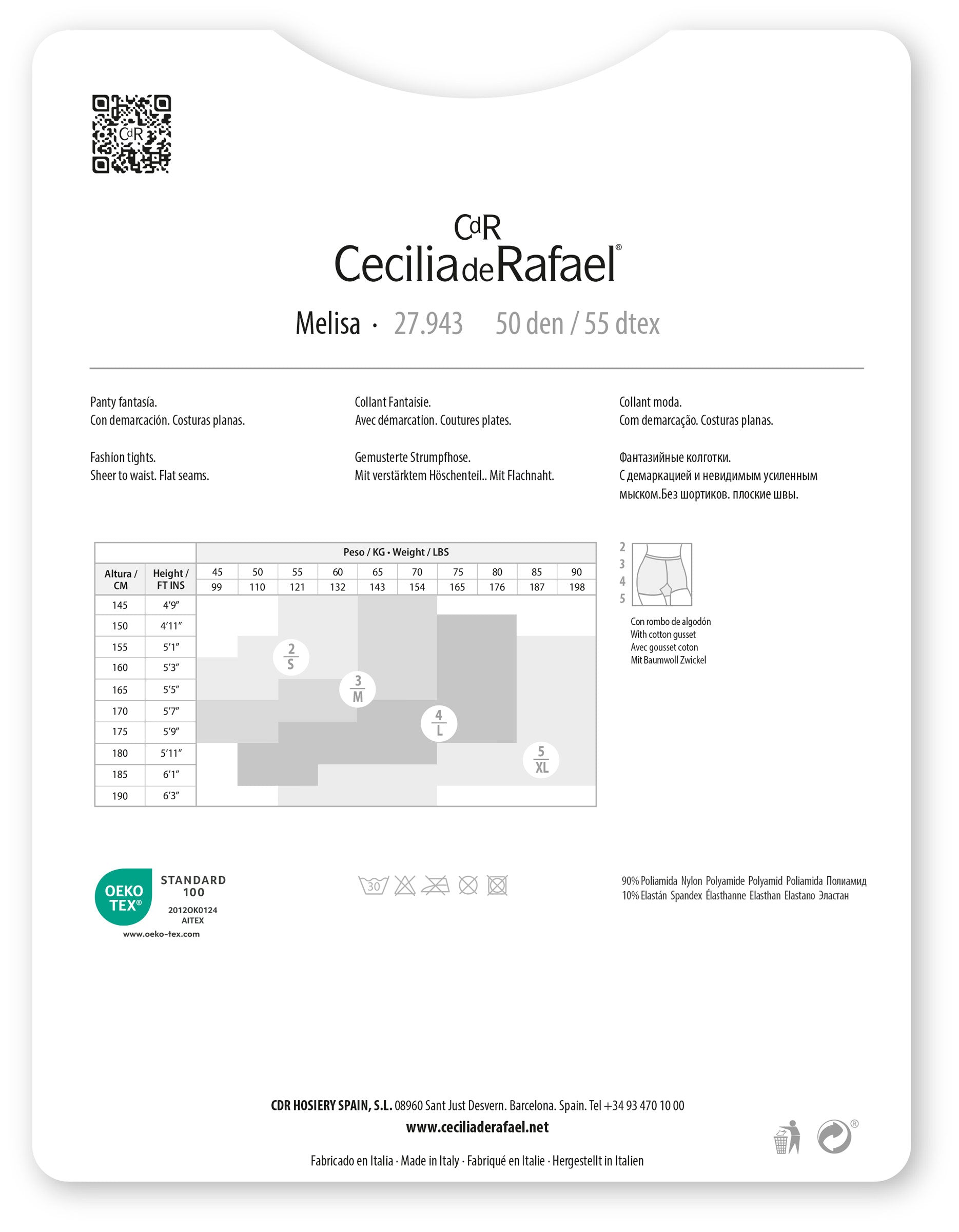 Medias Fantasía Samburu Melisa M27943