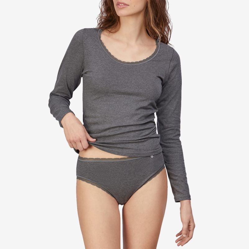 Braga midi con puntilla 32611