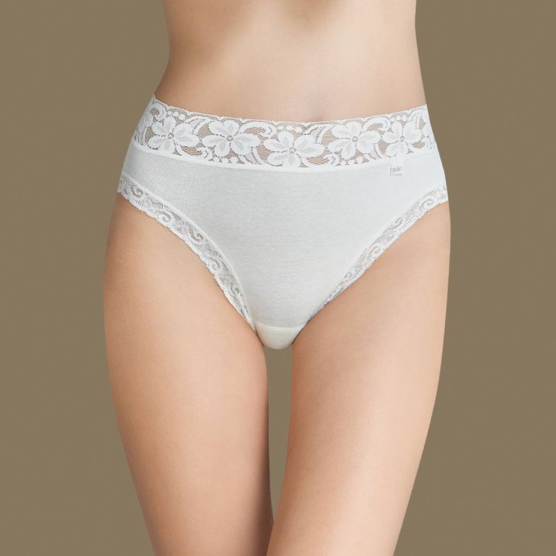 Braga midi con encaje 3324