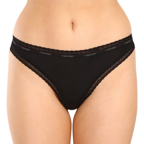 Pack 3 Tangas Microfibra Lace Edge QD3802E