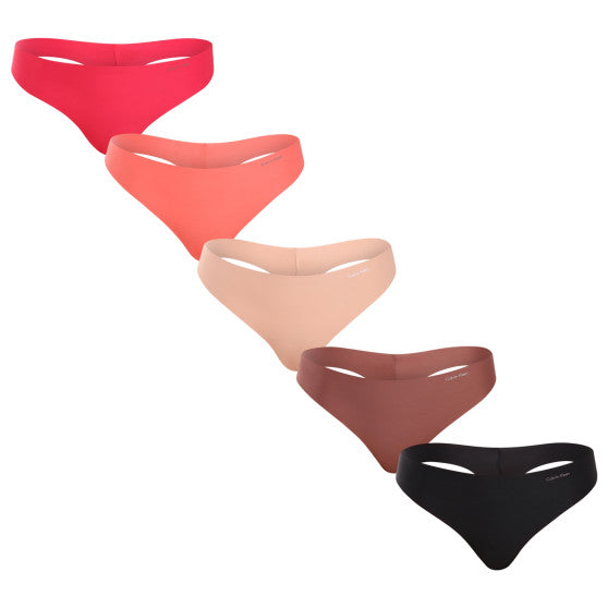 Pack 5 tangas Microfibra Invisibles QD3556E