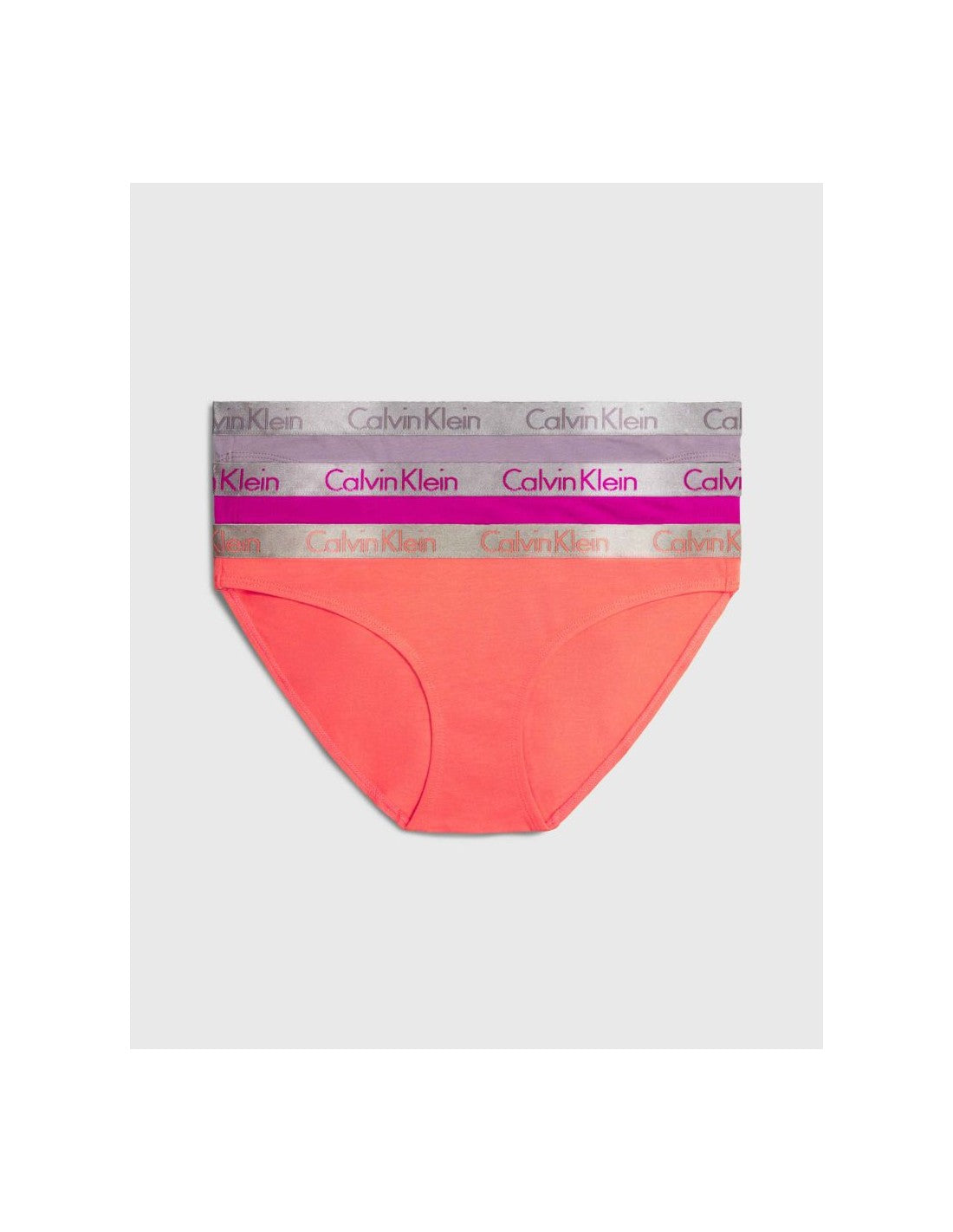 Pack 3 Bragas Algodón Stretch Bikini QD3561E