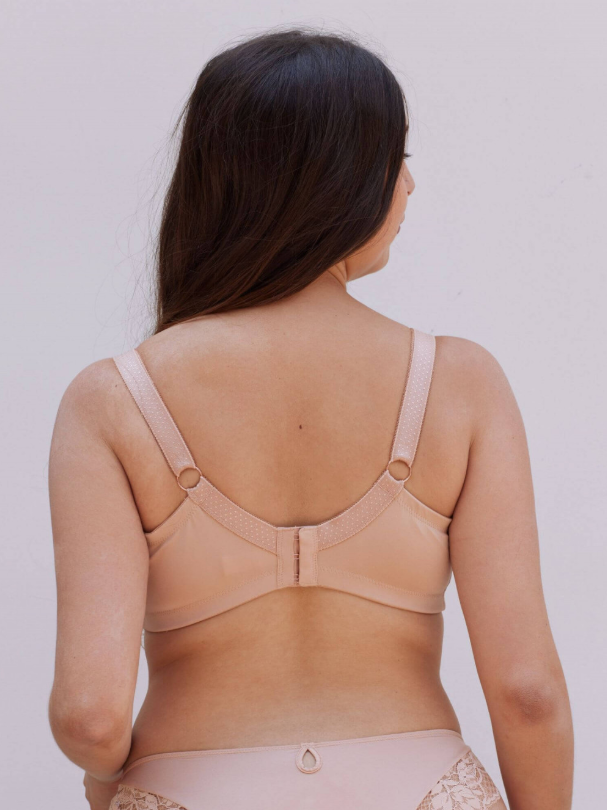 Sujetador con aros FIDJI copas FGH Praline