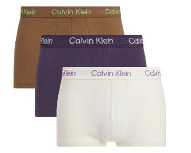 Pack 3 Bóxers Algodón Low Rise Trunk NB3705A