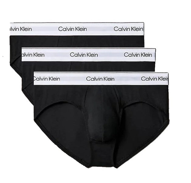 NB3962A Pack 3 Slips Algodón Hip Brief CK