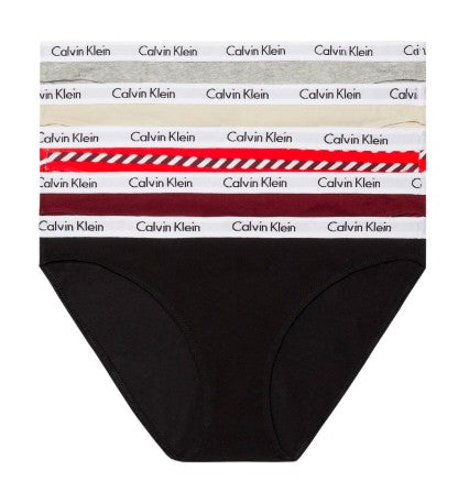 Pack 5 Bragas Algodón Stretch Bikini QD5144E