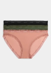 Pack 3 Braga Microfobra Bikini QD3804E