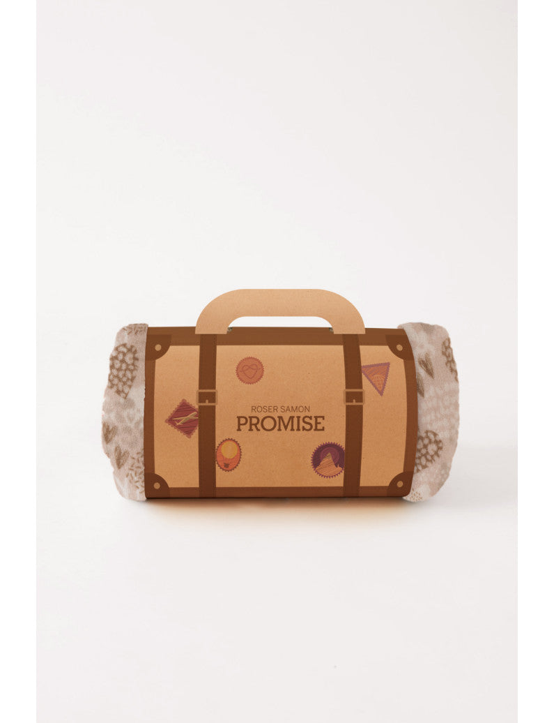 Manta realizada con tejido calentito estam 20809