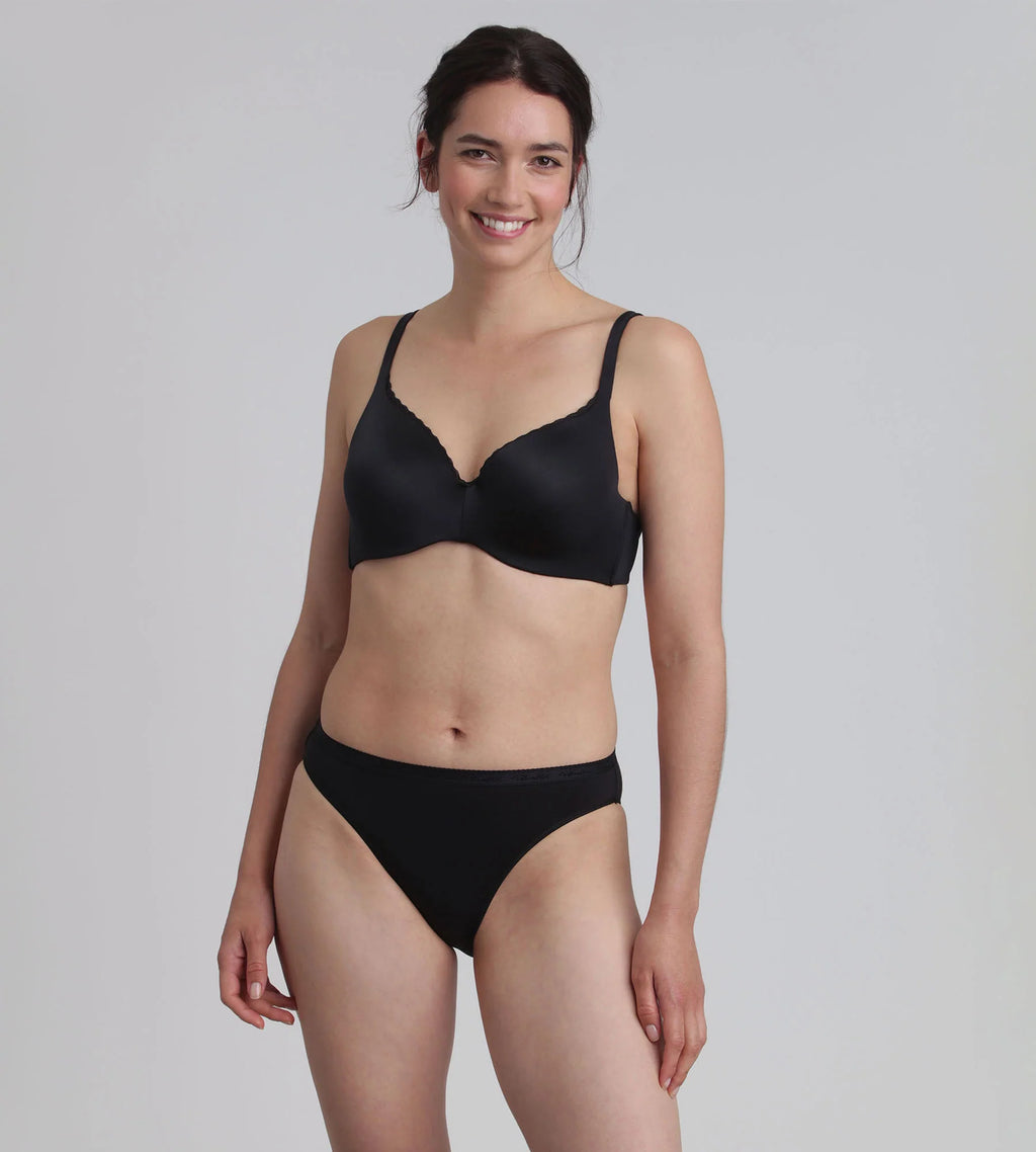 Sujetador con aros extraíbles