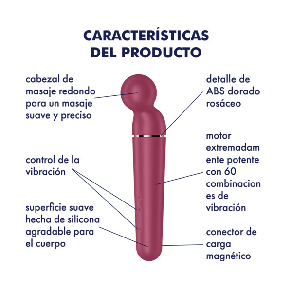 Masajeador y vibrador Satisfyer Planet Wand-er