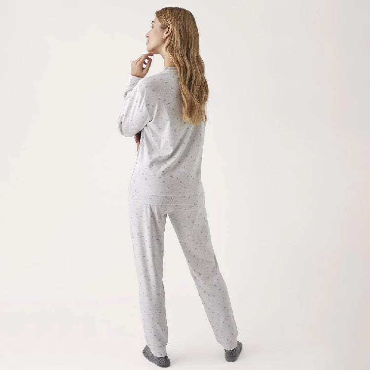 Pijama Pantalón Largo Puño con Camiseta N20202