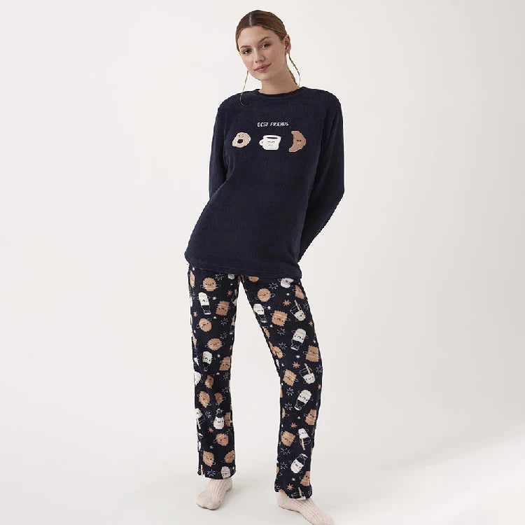 Pijama Pantalón Largo y Sudadera N20542