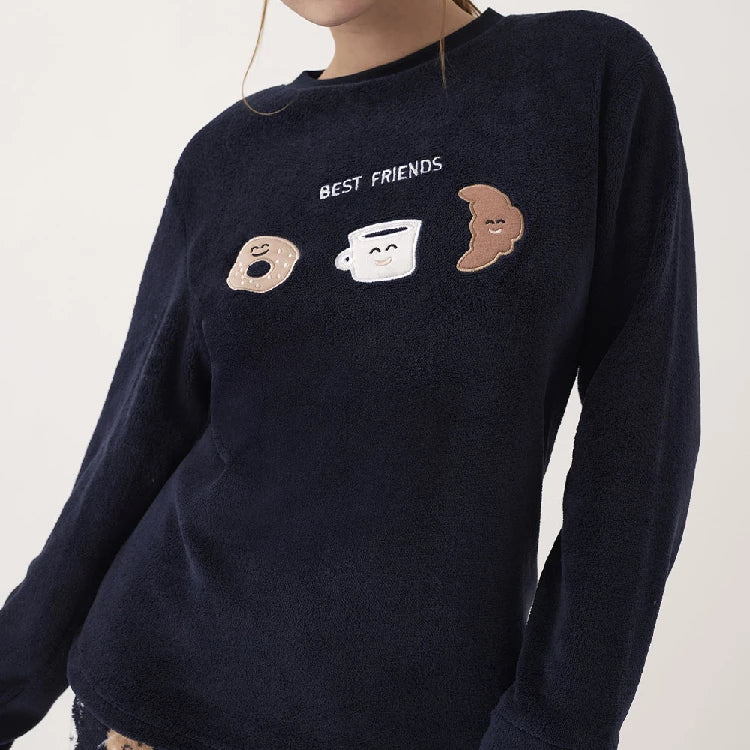 Pijama Pantalón Largo y Sudadera N20542