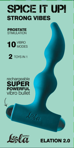 Plug anal con bala recargable