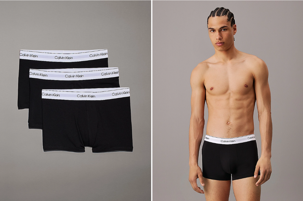 Pack 3 boxer ck estilo clásico cortos