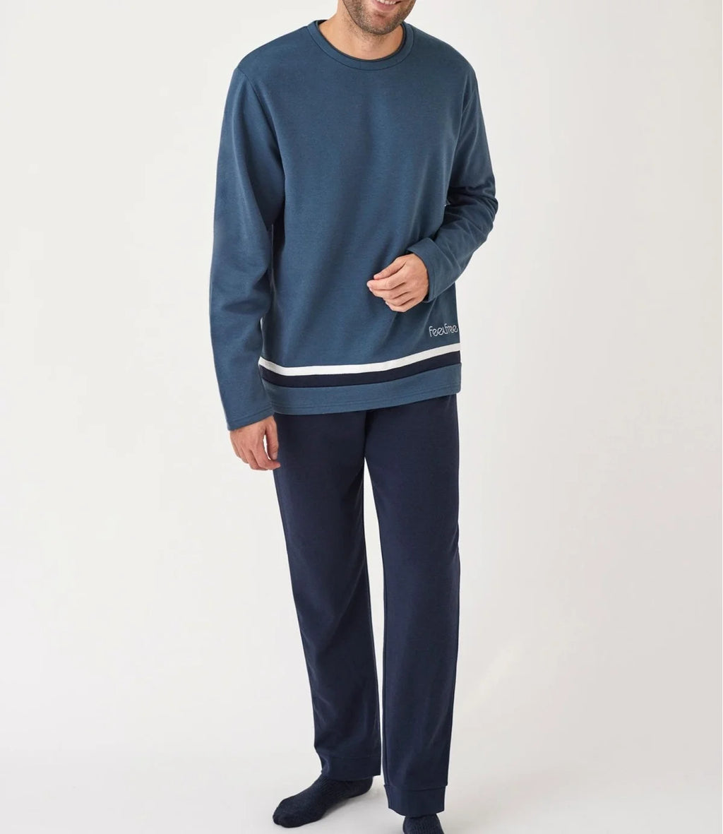 Pijama 2 piezas pantalón largo con camiseta H34653