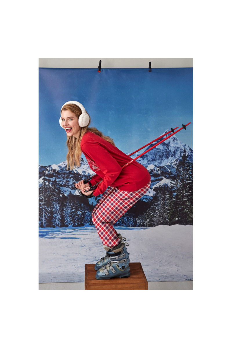 Pijama navideño pantalón puño N20832