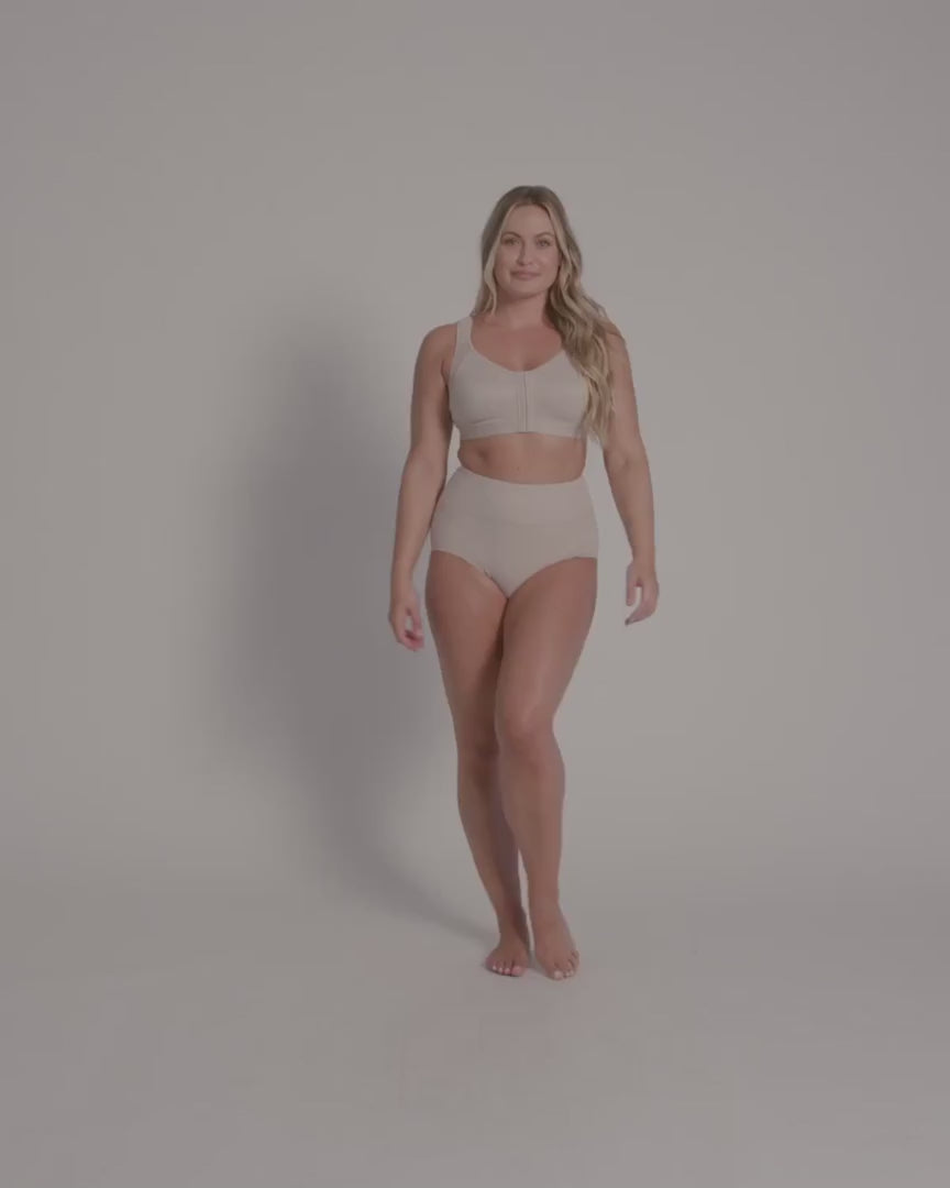 Sujetador facilitador de postura con reducción de volumen del pecho Multi/Functional