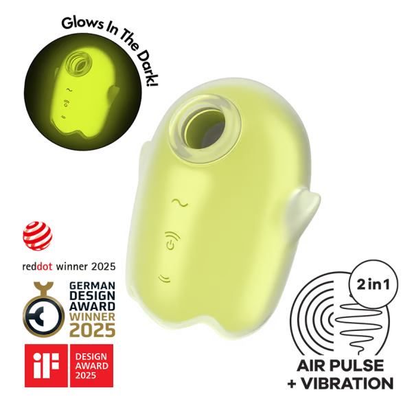 Glowing Ghost - Glow in the Dark - Double Air Puls