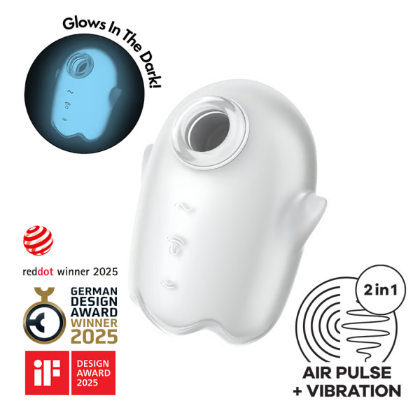 Glowing Ghost - Glow in the Dark - Double Air Puls